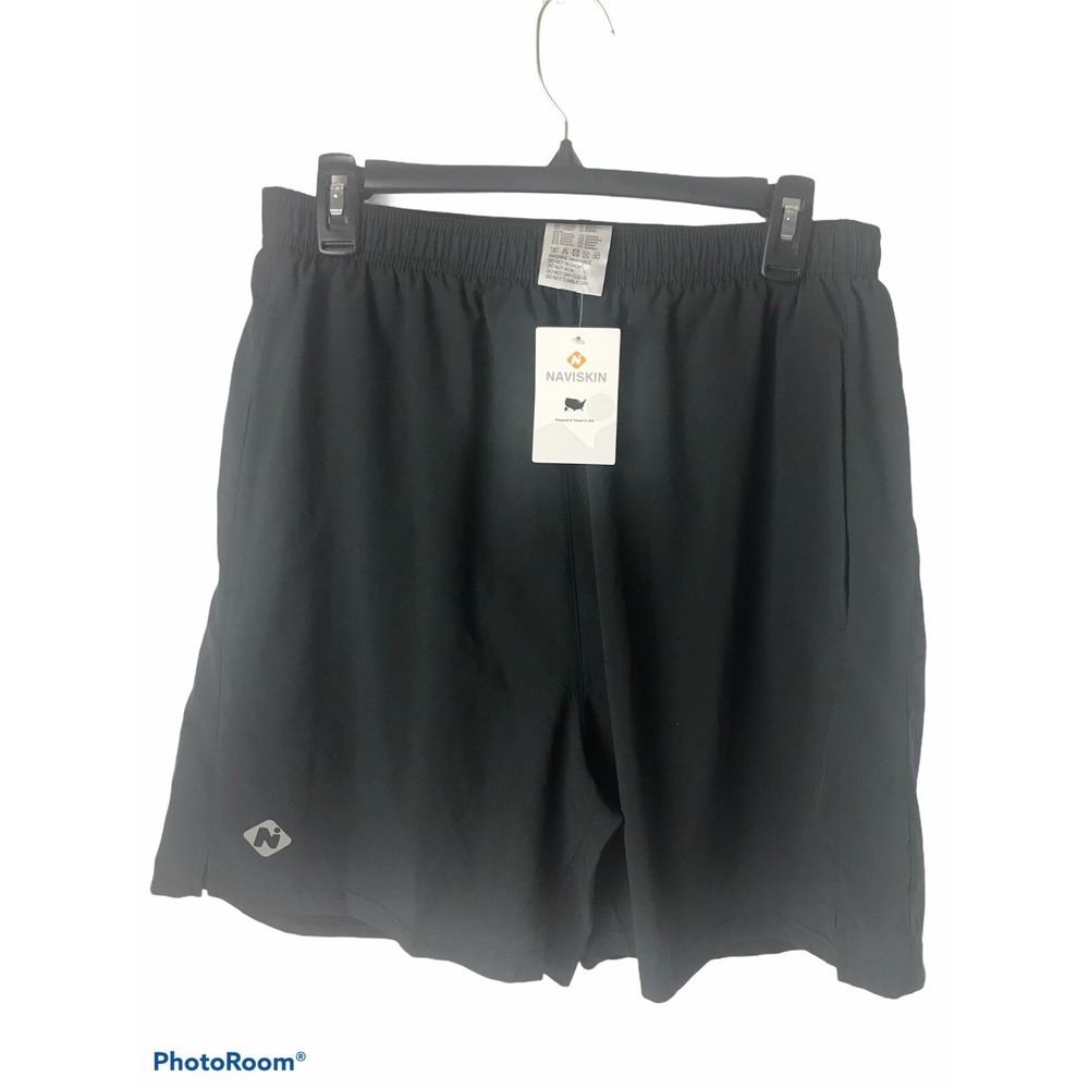 NWT Naviskin‎ Womens Medium Black Athletic Wear Shorts